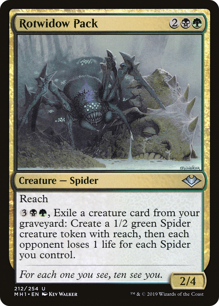 Rotwidow Pack (MH1-212) [Modern Horizons] MTG Single Modern Horizons