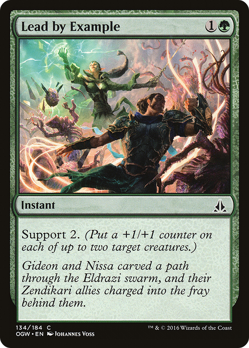 Lead by Example (OGW-134) [Oath of the Gatewatch] MTG Single Wizards of the Coast