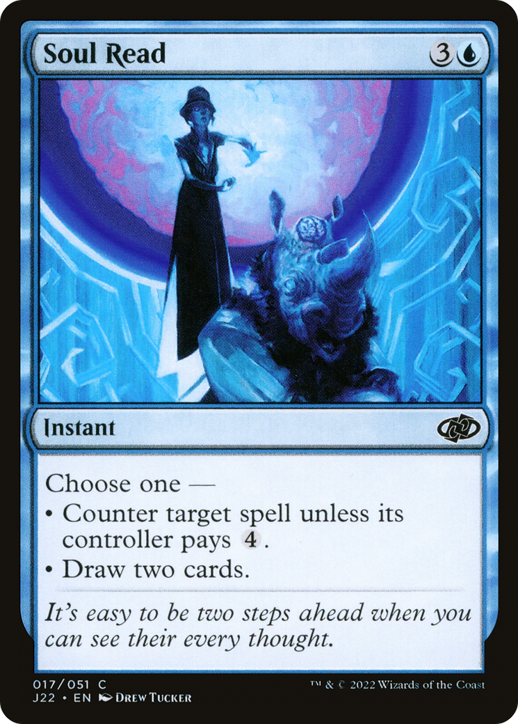 Soul Read (J22-017) [Jumpstart 2022] MTG Single Wizards of the Coast