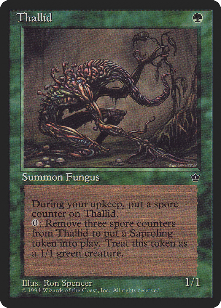 Thallid (FEM-74C) [Fallen Empires] MTG Single Wizards of the Coast