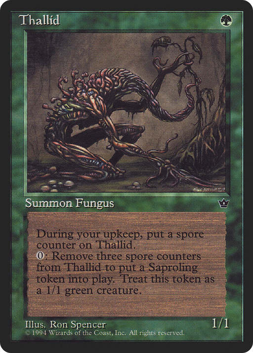 Thallid (FEM-74C) [Fallen Empires] MTG Single Wizards of the Coast