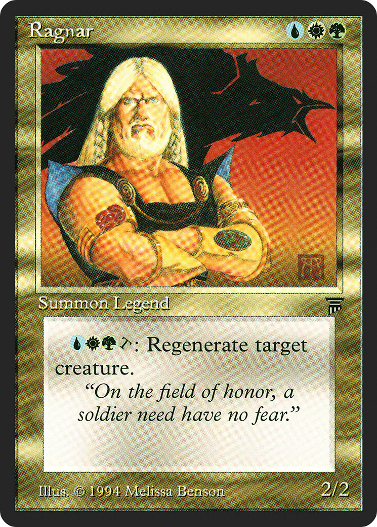 Ragnar (LEG-250) [Oldschool] Legends MTG Single Wizards of the Coast