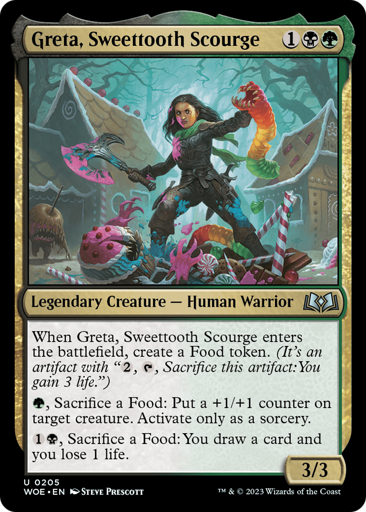 Greta, Sweettooth Scourge (WOE-205) [Wilds of Eldraine] MTG Single Wizards of the Coast