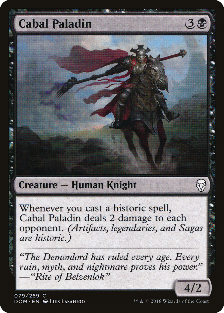 Cabal Paladin (DOM-079) [Dominaria] MTG Single Wizards of the Coast