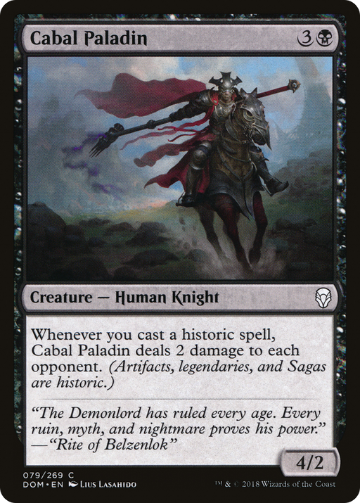 Cabal Paladin (DOM-079) [Dominaria] MTG Single Wizards of the Coast