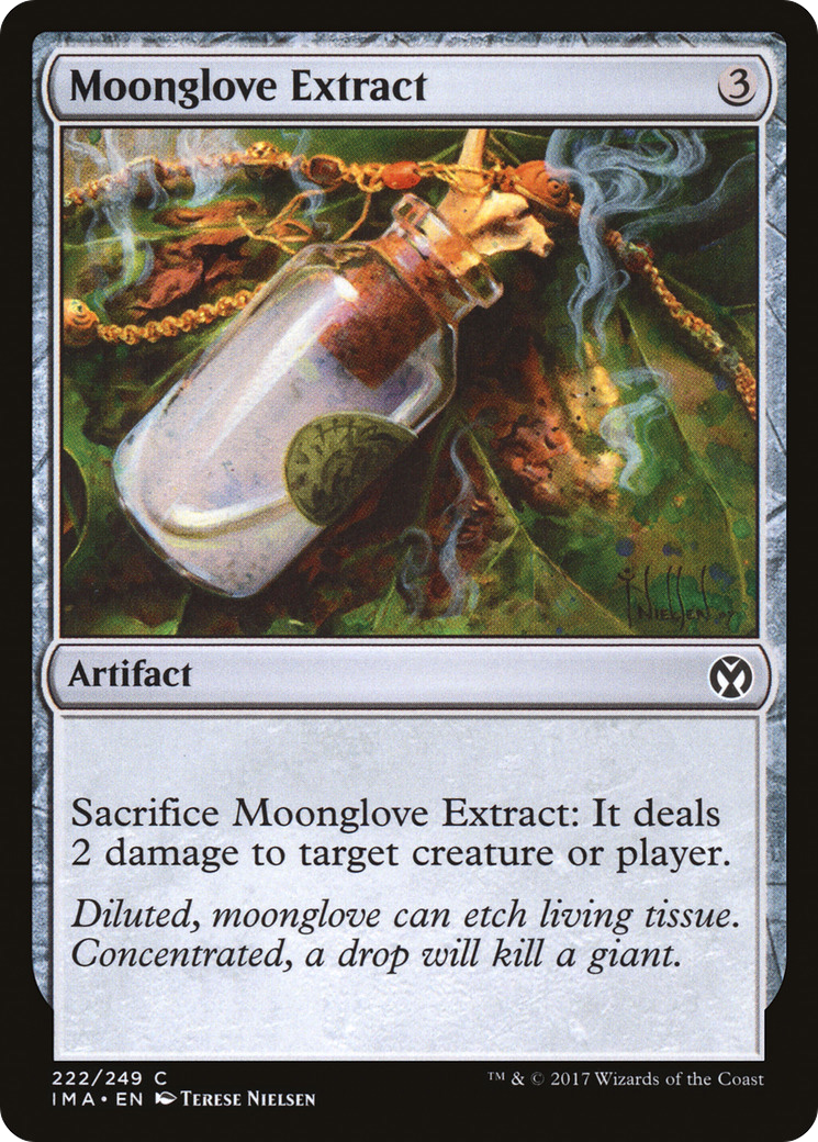 Moonglove Extract (IMA-222) [Iconic Masters] Foil MTG Single Wizards of the Coast