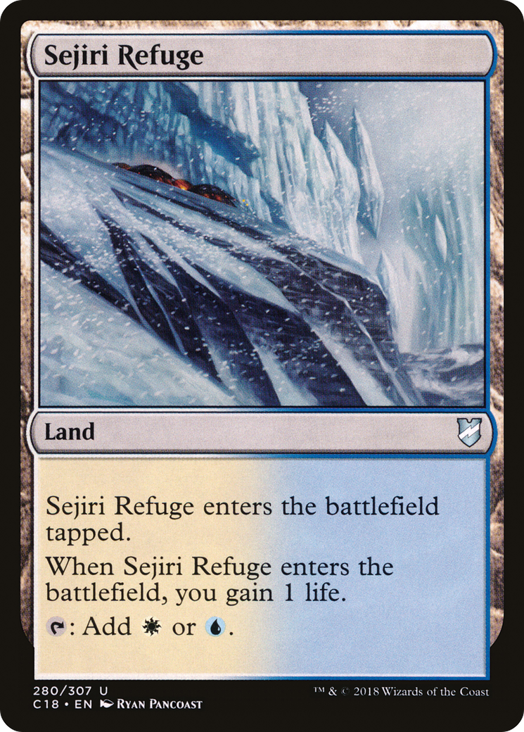 Sejiri Refuge (C18-280) [Commander 2018] MTG Single Wizards of the Coast