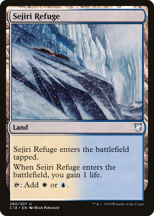 Sejiri Refuge (C18-280) [Commander 2018] MTG Single Wizards of the Coast