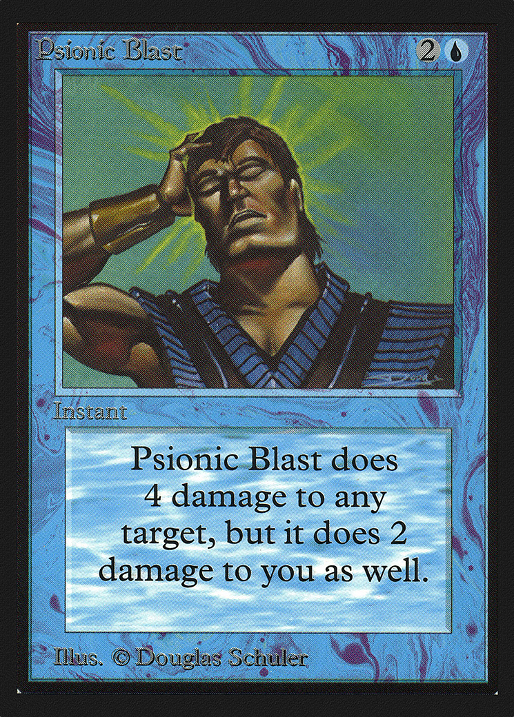 Psionic Blast (IED-075) [Intl. Collectors' Edition] MTG Single Wizards of the Coast
