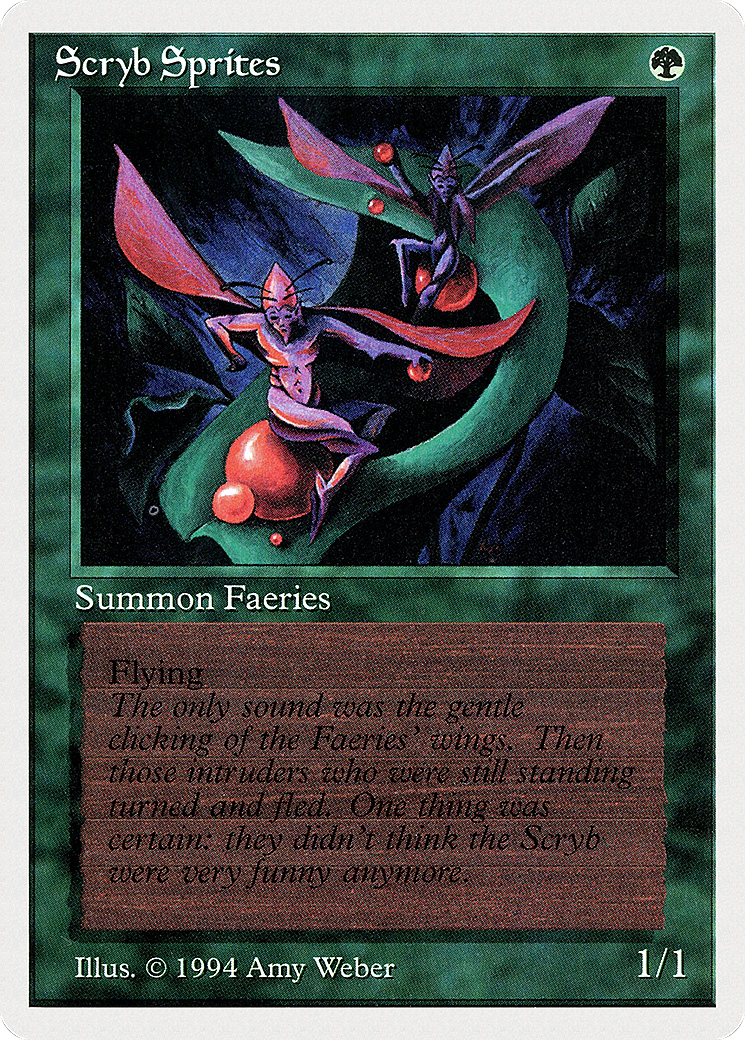 Scryb Sprites (SUM-215) [Misc] Summer Magic / Edgar MTG Single Wizards of the Coast