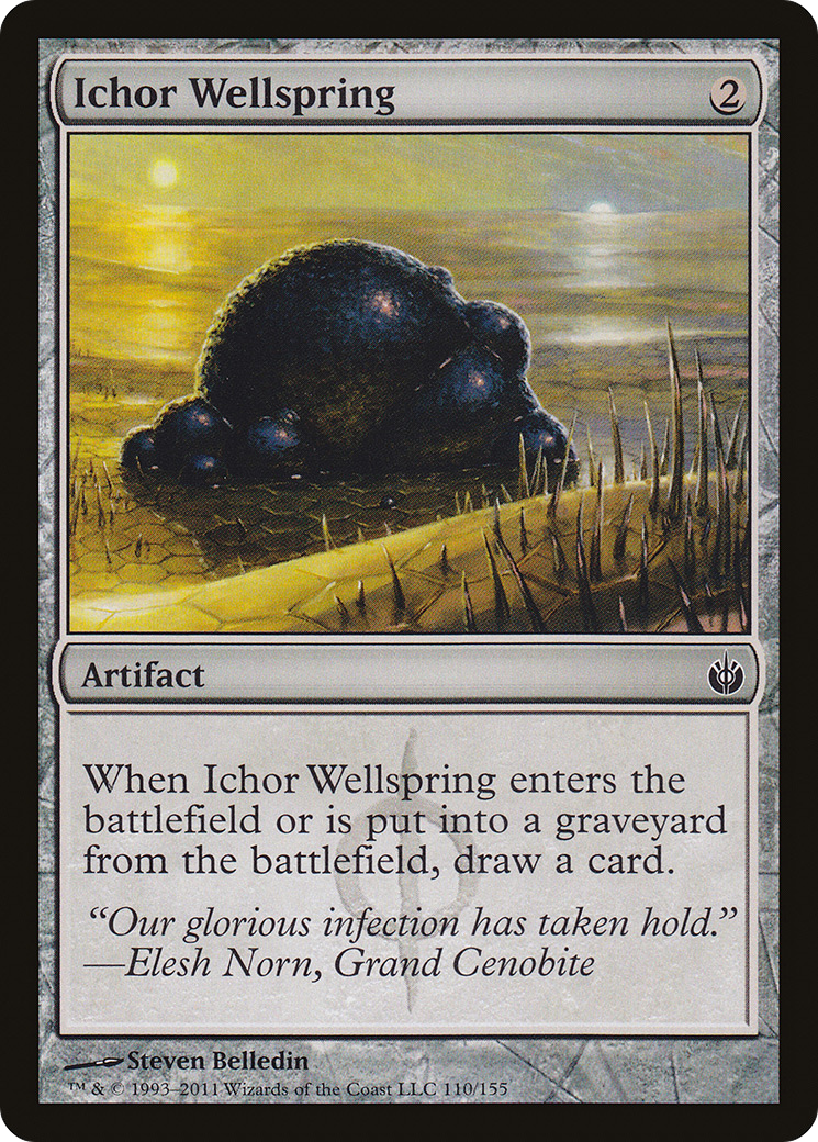Ichor Wellspring (MBS-110) [Mirrodin Besieged] MTG Single Wizards of the Coast