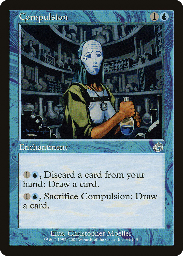 Compulsion (TOR-034) [Torment] MTG Single Wizards of the Coast