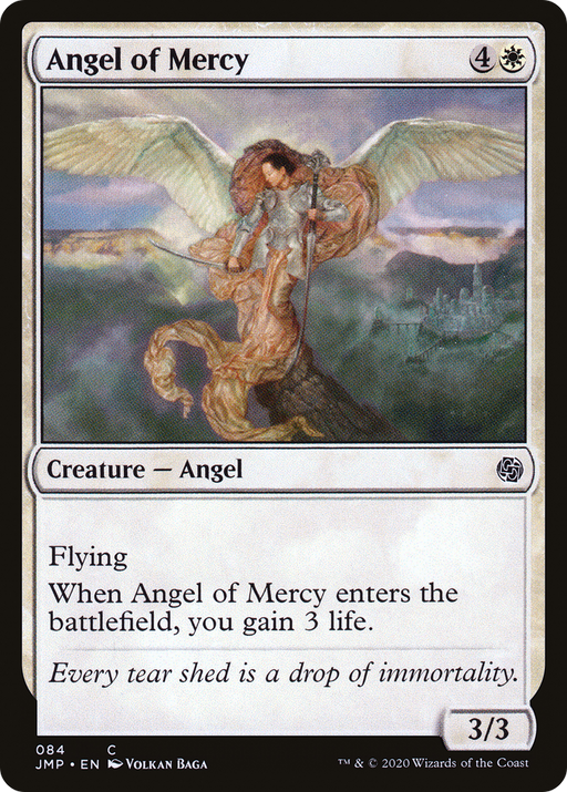 Angel of Mercy (JMP-084) [Jumpstart] MTG Single Wizards of the Coast