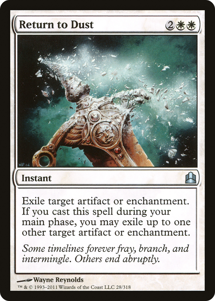 Return to Dust (CMD-028) [Commander 2011] MTG Single Wizards of the Coast