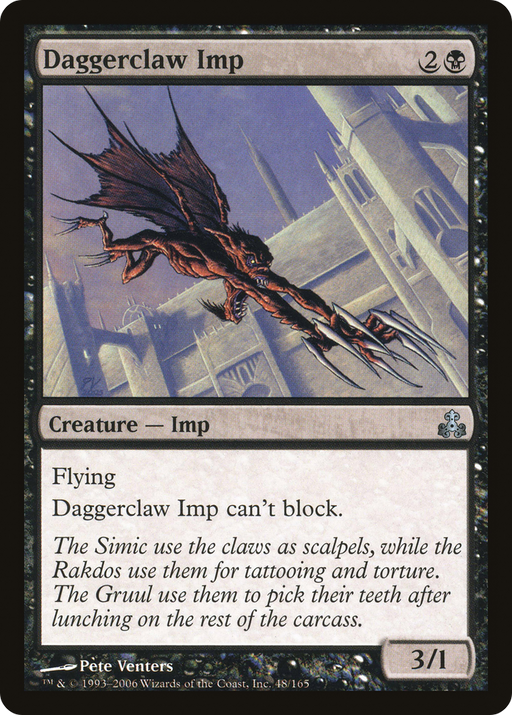 Daggerclaw Imp (GPT-048) [Guildpact] MTG Single Wizards of the Coast