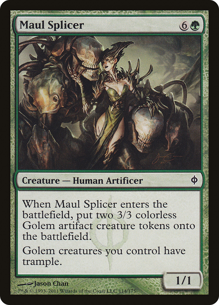 Maul Splicer (NPH-114) [New Phyrexia] MTG Single Wizards of the Coast