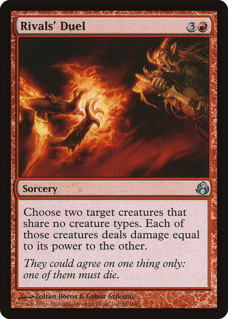Rivals' Duel (MOR-099) [Morningtide] MTG Single Wizards of the Coast