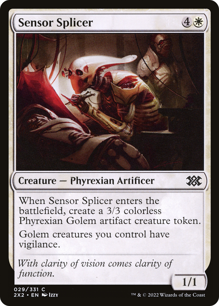 Sensor Splicer (2X2-029) [Double Masters 2022] MTG Single Wizards of the Coast