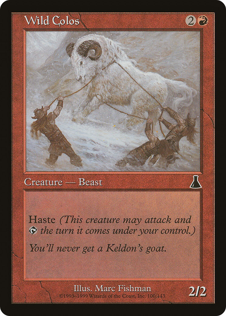Wild Colos (UDS-100) [Urza's Destiny] MTG Single Wizards of the Coast