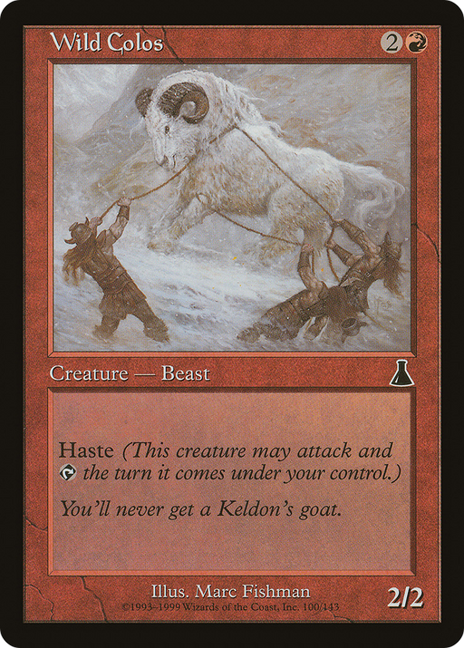Wild Colos (UDS-100) [Urza's Destiny] MTG Single Wizards of the Coast