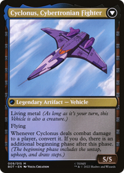 Cyclonus, the Saboteur (BOT-009) [Transformers] Foil MTG Single Wizards of the Coast