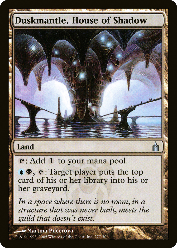 Duskmantle, House of Shadow (RAV-277) [Ravnica: City of Guilds] MTG Single Wizards of the Coast