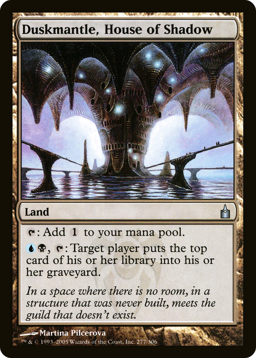 Duskmantle, House of Shadow (RAV-277) [Ravnica: City of Guilds] MTG Single Wizards of the Coast