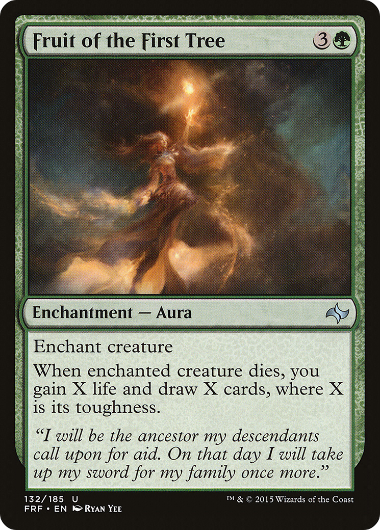 Fruit of the First Tree [Fate Reforged] MTG Single Magic: The Gathering