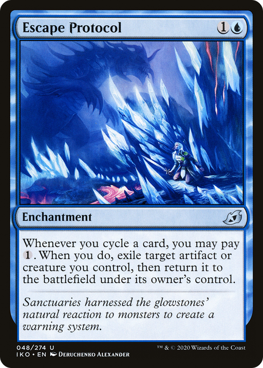 Escape Protocol (IKO-048) [Ikoria: Lair of Behemoths] MTG Single Wizards of the Coast