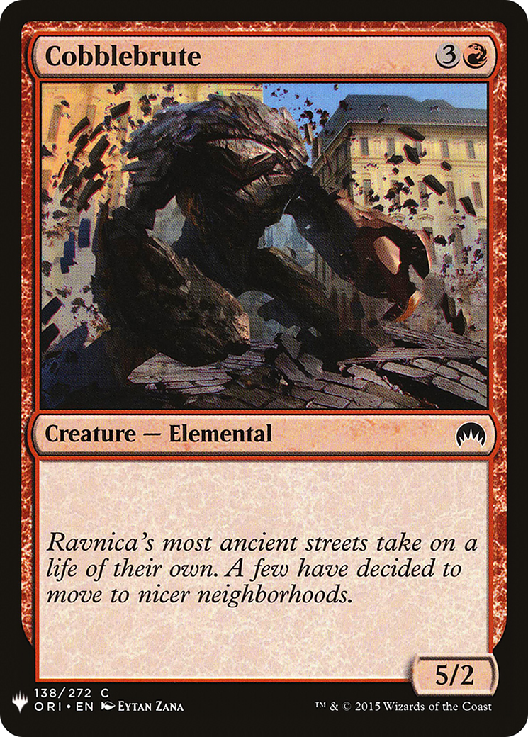 Cobblebrute (LIST-ORI-138) [Mystery Booster] The List MTG Single Wizards of the Coast