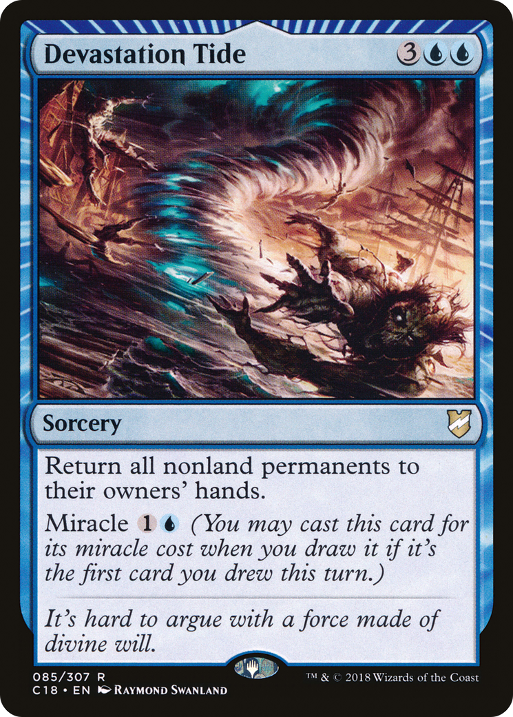 Devastation Tide (C18-085) [Commander 2018] MTG Single Wizards of the Coast