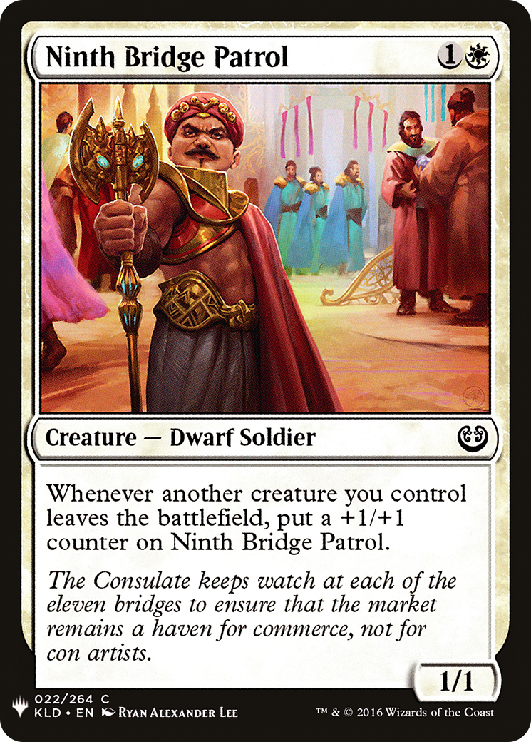Ninth Bridge Patrol (LIST-KLD-22) [Mystery Booster] The List MTG Single Wizards of the Coast