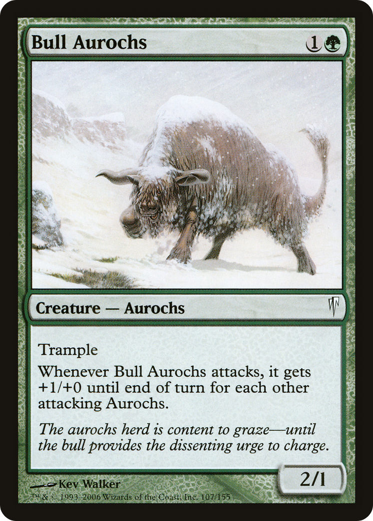 Bull Aurochs (CSP-107) [Coldsnap] MTG Single Wizards of the Coast
