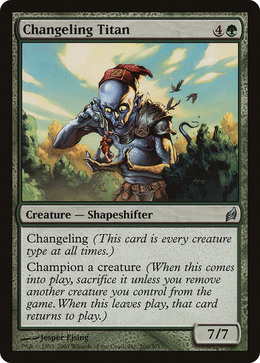 Changeling Titan (LRW-200) [Lorwyn] MTG Single Wizards of the Coast