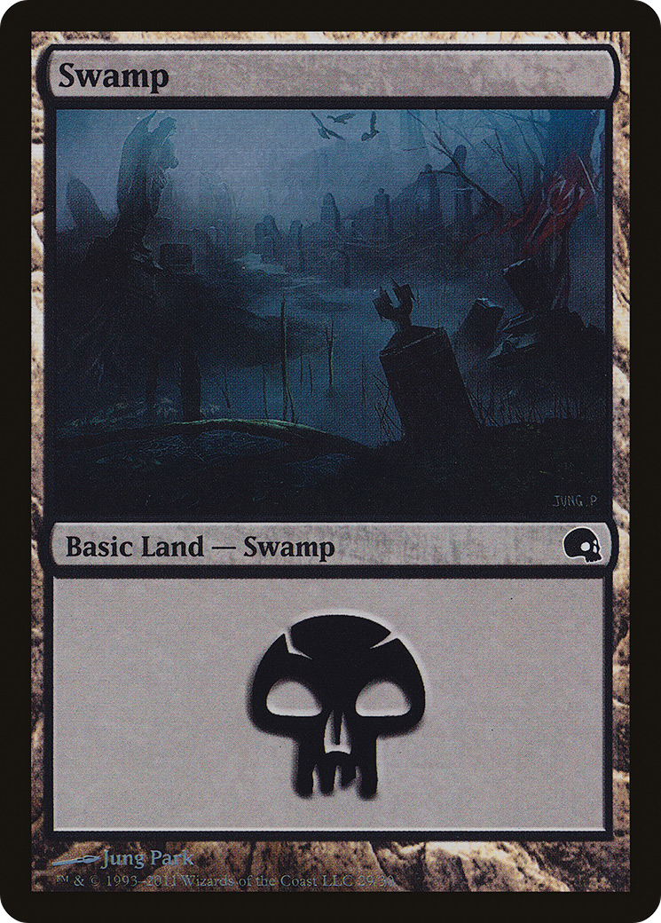 Swamp (GRV-029) [Misc] Premium Deck Series: Graveborn Foil MTG Single Wizards of the Coast