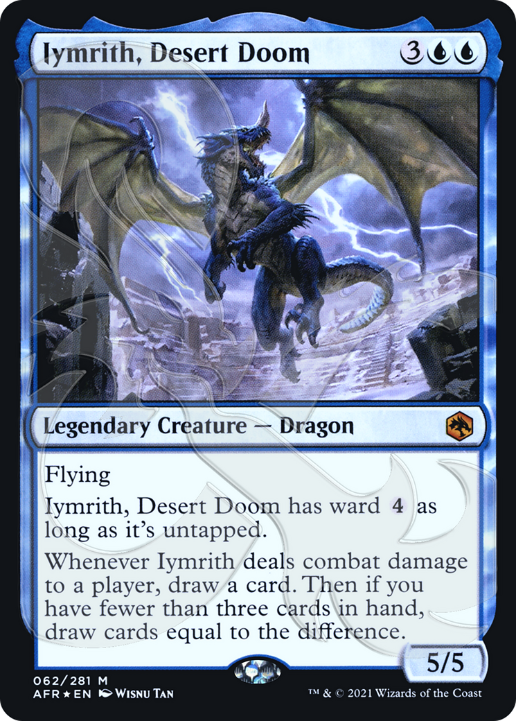 Iymrith, Desert Doom (AFR&-062) [Adventures in the Forgotten Realms Promos] Foil MTG Single Wizards of the Coast