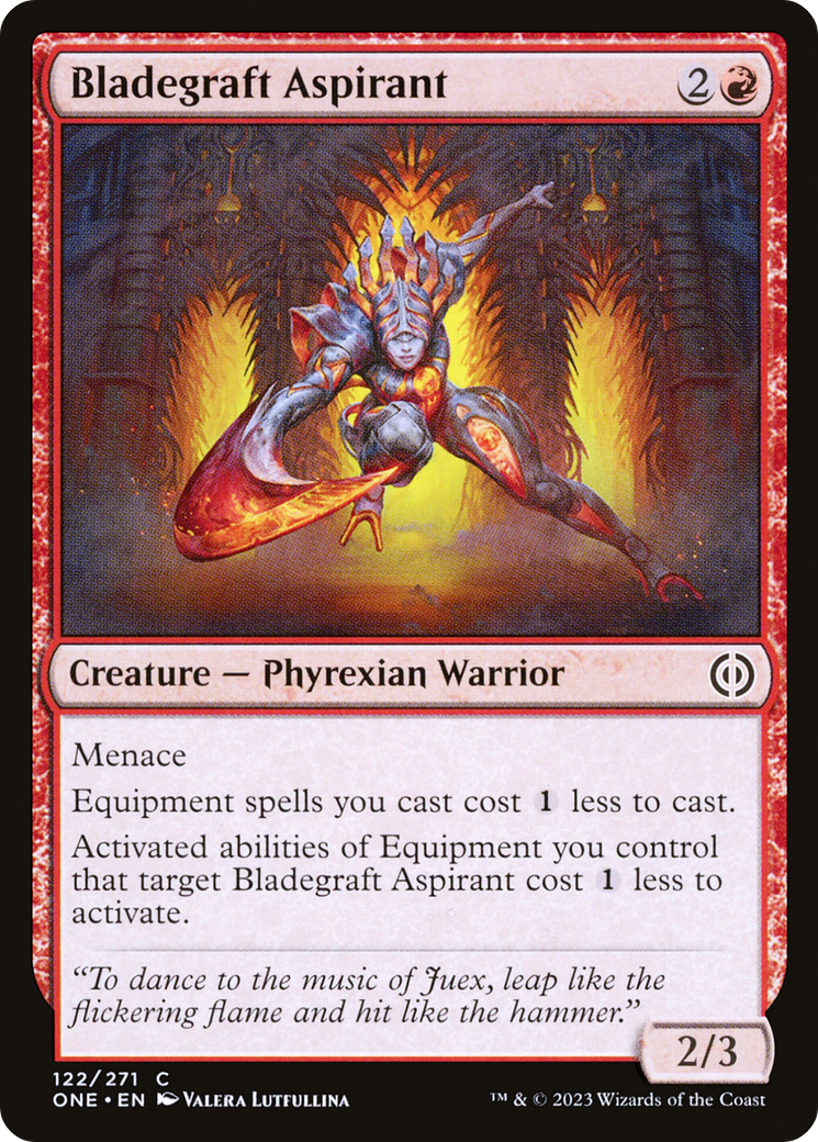 Bladegraft Aspirant (ONE-122) [Phyrexia: All Will Be One] MTG Single Wizards of the Coast