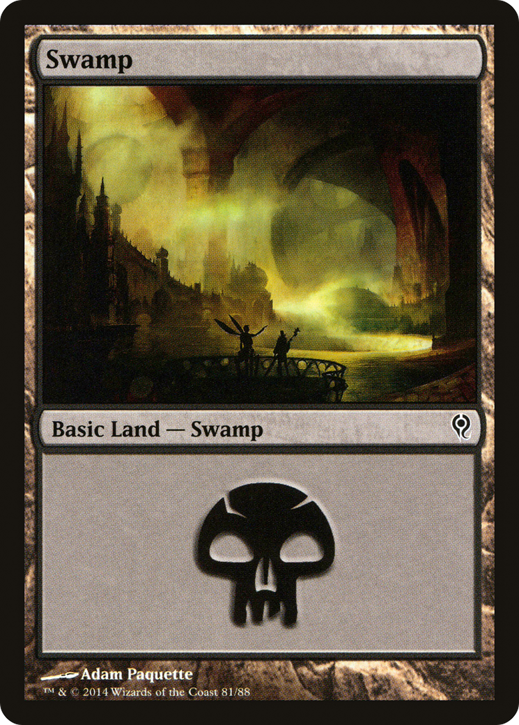 Swamp (81) (DDM-081) [Misc] Duel Decks: Jace vs. Vraska MTG Single Wizards of the Coast