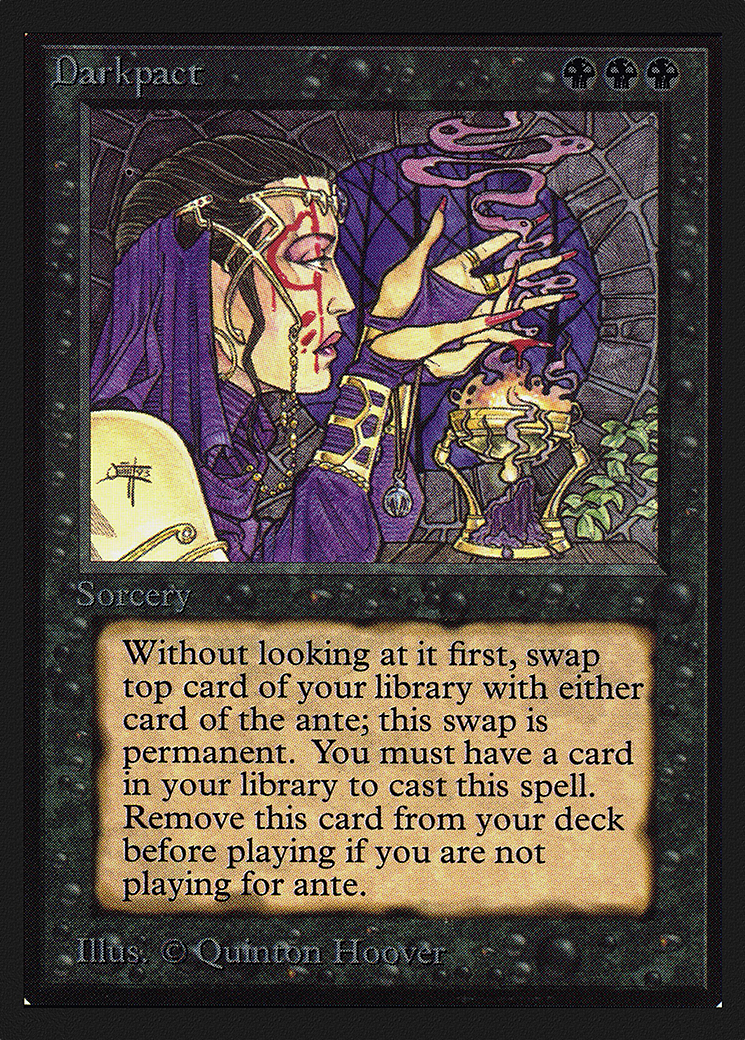 Darkpact (IE) (IED-) [Intl. Collectors' Edition] MTG Single Wizards of the Coast