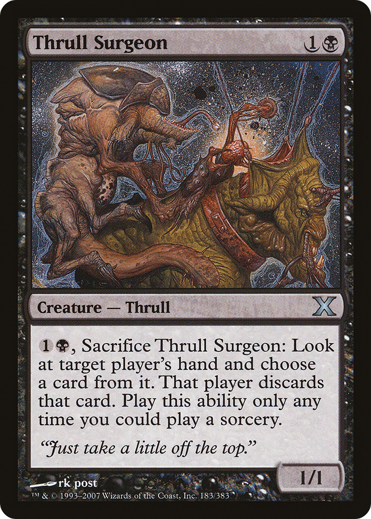 Thrull Surgeon (10E-183) [Tenth Edition] MTG Single Wizards of the Coast
