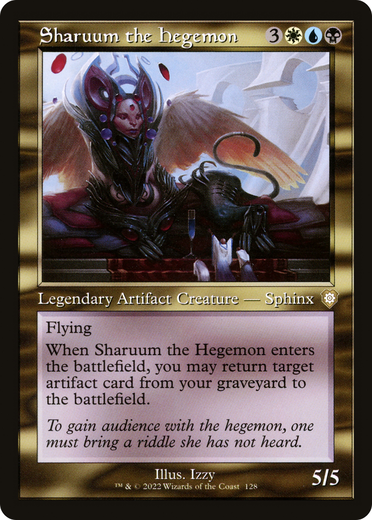 Sharuum the Hegemon (BRC-128) [The Brothers' War Commander] MTG Single Wizards of the Coast