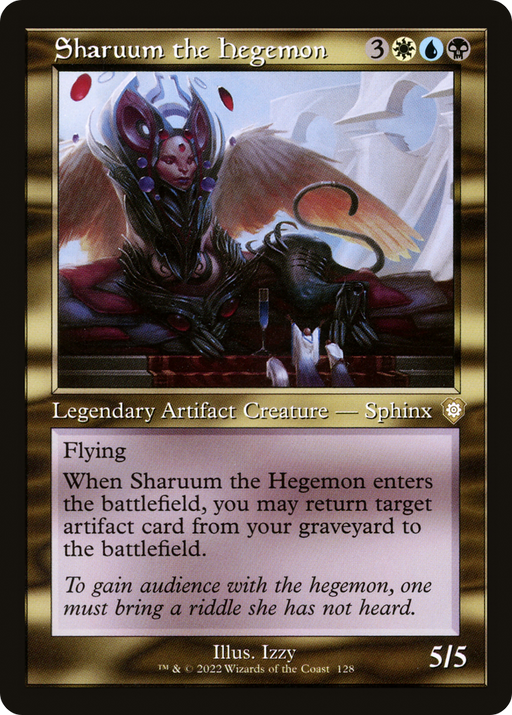 Sharuum the Hegemon (BRC-128) [The Brothers' War Commander] MTG Single Wizards of the Coast
