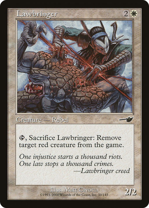 Lawbringer (NMS-010) [Nemesis] MTG Single Wizards of the Coast