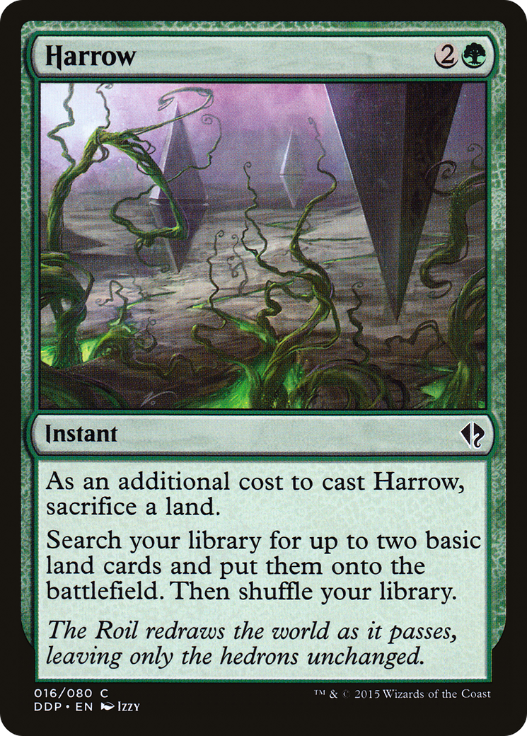 Harrow (DDP-016) [Misc] Duel Decks: Zendikar vs. Eldrazi MTG Single Wizards of the Coast