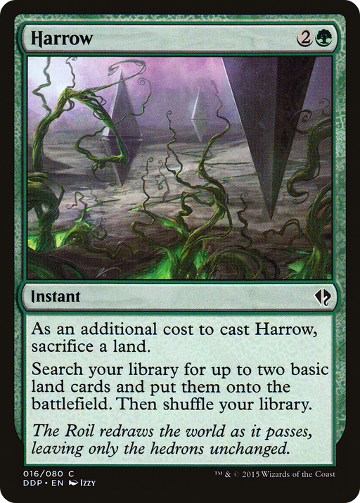 Harrow (DDP-016) [Misc] Duel Decks: Zendikar vs. Eldrazi MTG Single Wizards of the Coast