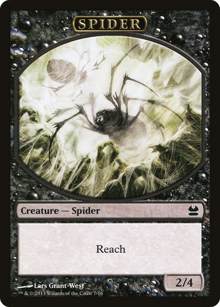 Spider Token (MMA-007) [Tokens] Modern Masters Tokens MTG Single Wizards of the Coast