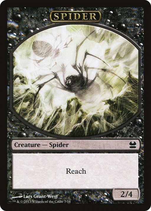 Spider Token (MMA-007) [Tokens] Modern Masters Tokens MTG Single Wizards of the Coast