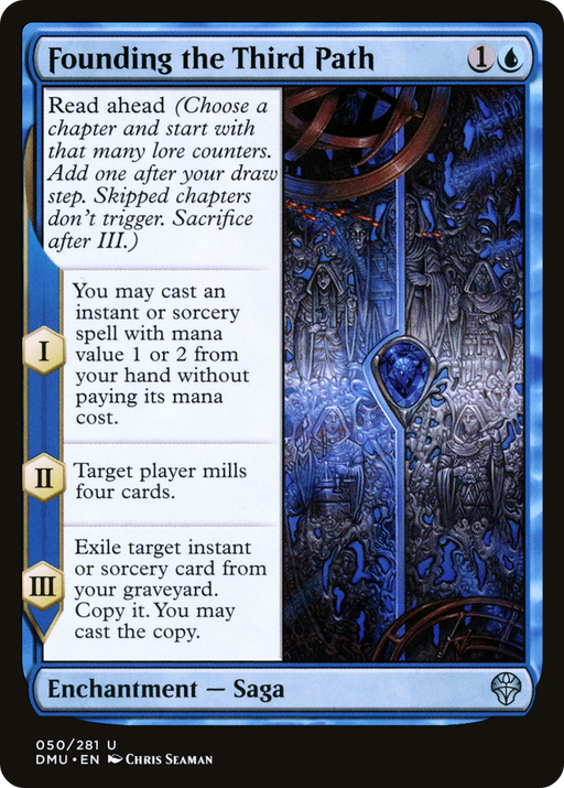 Founding the Third Path (DMU-050) [Dominaria United] Foil MTG Single Wizards of the Coast