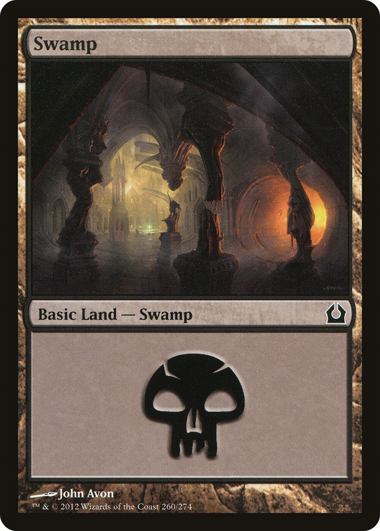 Swamp (RTR-260) [Return to Ravnica] Foil MTG Single Wizards of the Coast