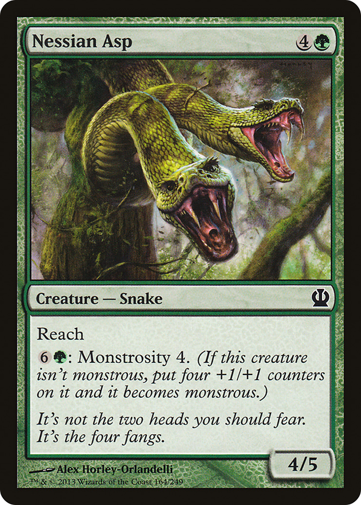 Nessian Asp (THS-164) [Theros] MTG Single Wizards of the Coast